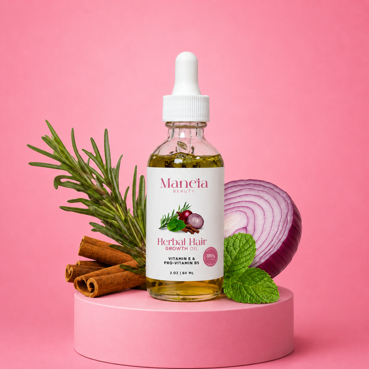 Herbal Hair Growth Oil (2oz)